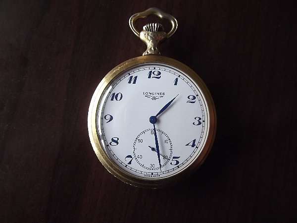 ロンジン 懐中時計 裏蓋に猟師が鋳造 | アンティーウオッチマンはROLEX