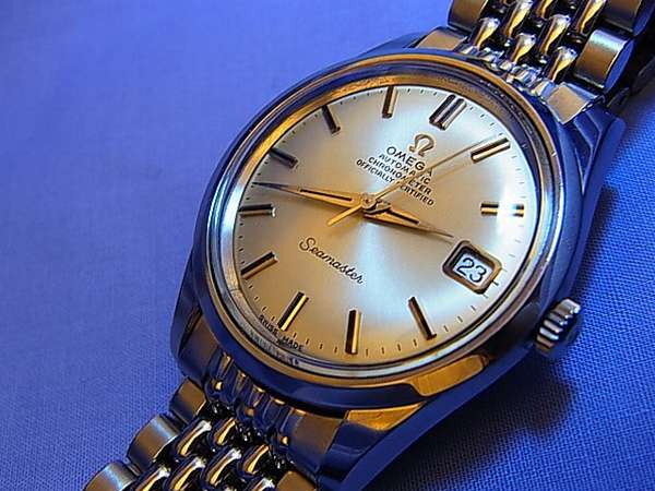 オメガ シーマスター 公式クロノメーター 自動巻 SS オメガ製ライス