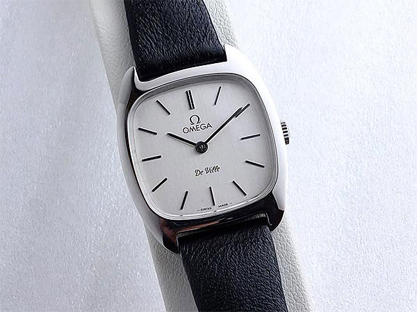 オメガ デビル レディース Cal.625 手巻き オメガ製ベルト&尾錠付き 美