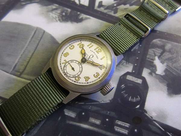 ハミルトン KHAKI カーキ ETO クオーツ デイト クロノグラフ