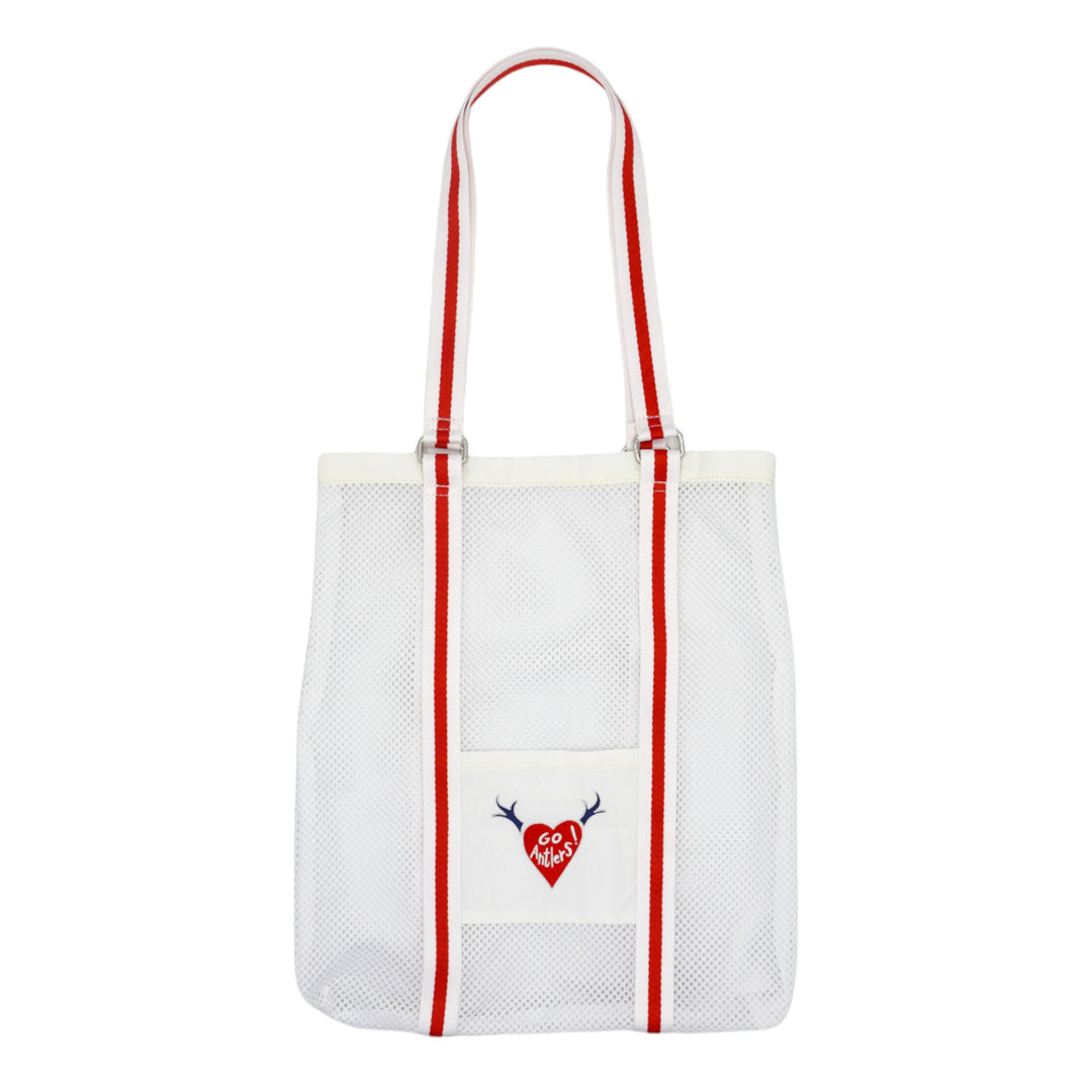 tsuno heart メッシュトートバッグ（WHITE） – 鹿島アントラーズFC