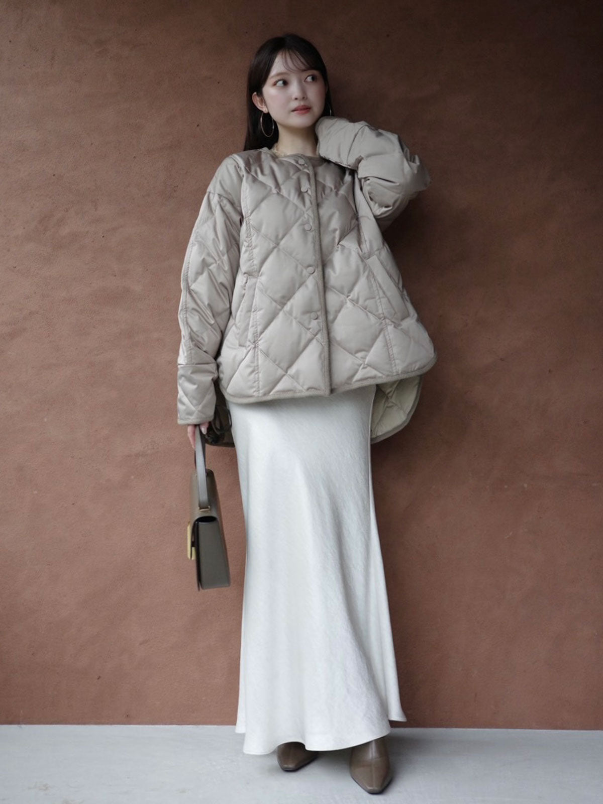 TAION×anuans】ストールセットミドルダウン