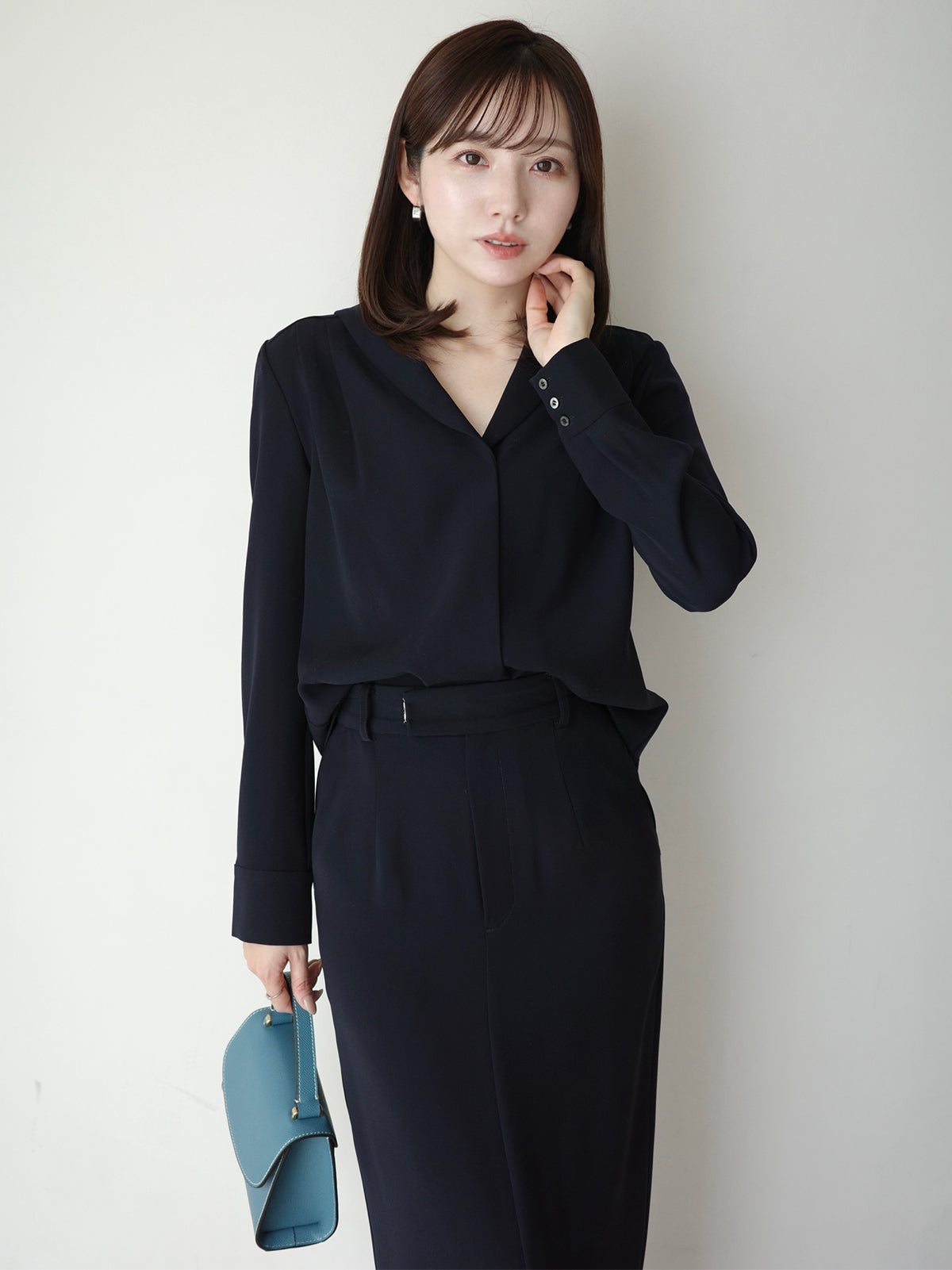 ダブルサテンナロースカート