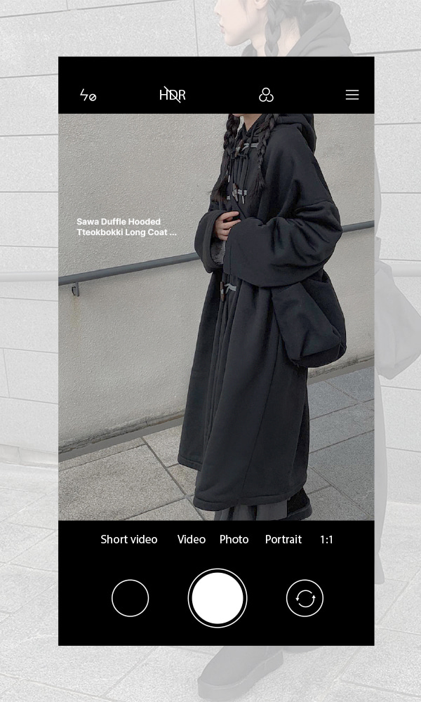 フード付きボアロングダッフルコート | ファッション通販サイト NUGU