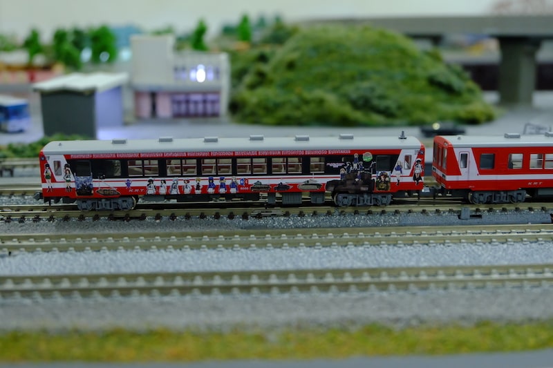 KATO 鹿島臨海鉄道6000形 ガールズ＆パンツァー ラッピング列車Ⅳ号車