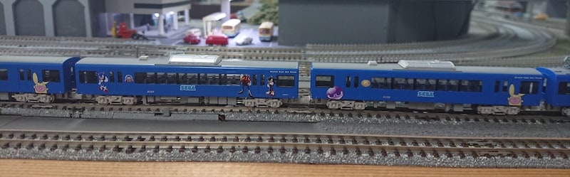 GREENMAX 京急2100形「京急セガトレイン」入線！ | あそぶログ！