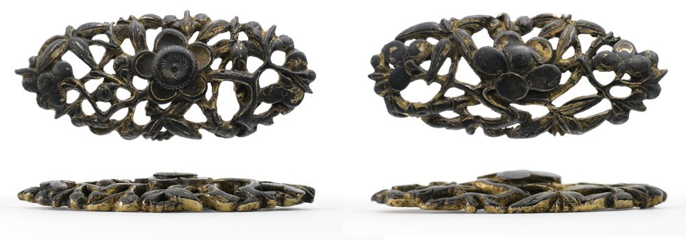 梅竹図（無銘・蝦夷） - あさひ刀剣