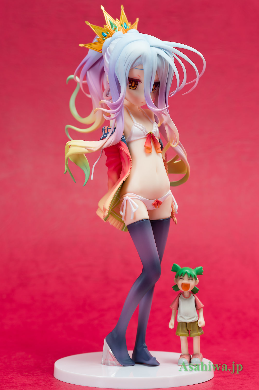 アクアマリン 白 水着style ノーゲーム・ノーライフ よつばと