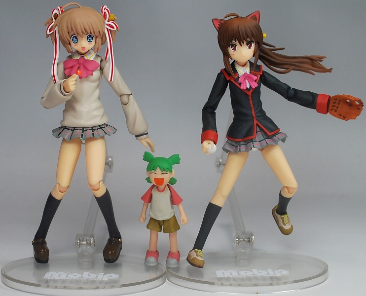神北小毬mobipリトルバスターズ！/よつばとフィギュアレビュー