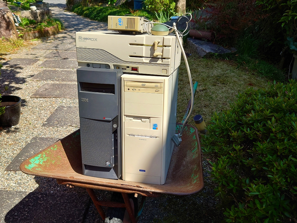 PC-9801DX修理完了 - かべきんブログ