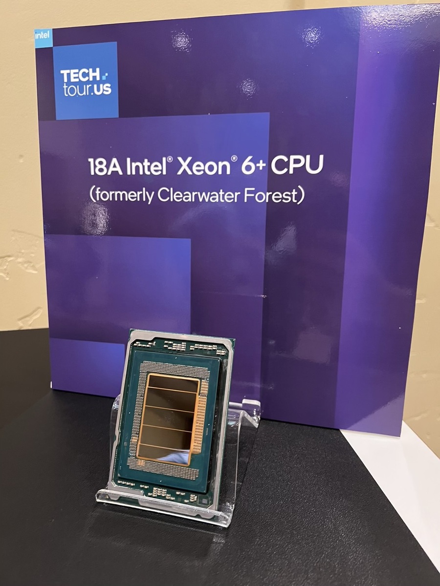 コア密度を2倍にしたXeon 6+のClearwater Forestを製造するインテルFab