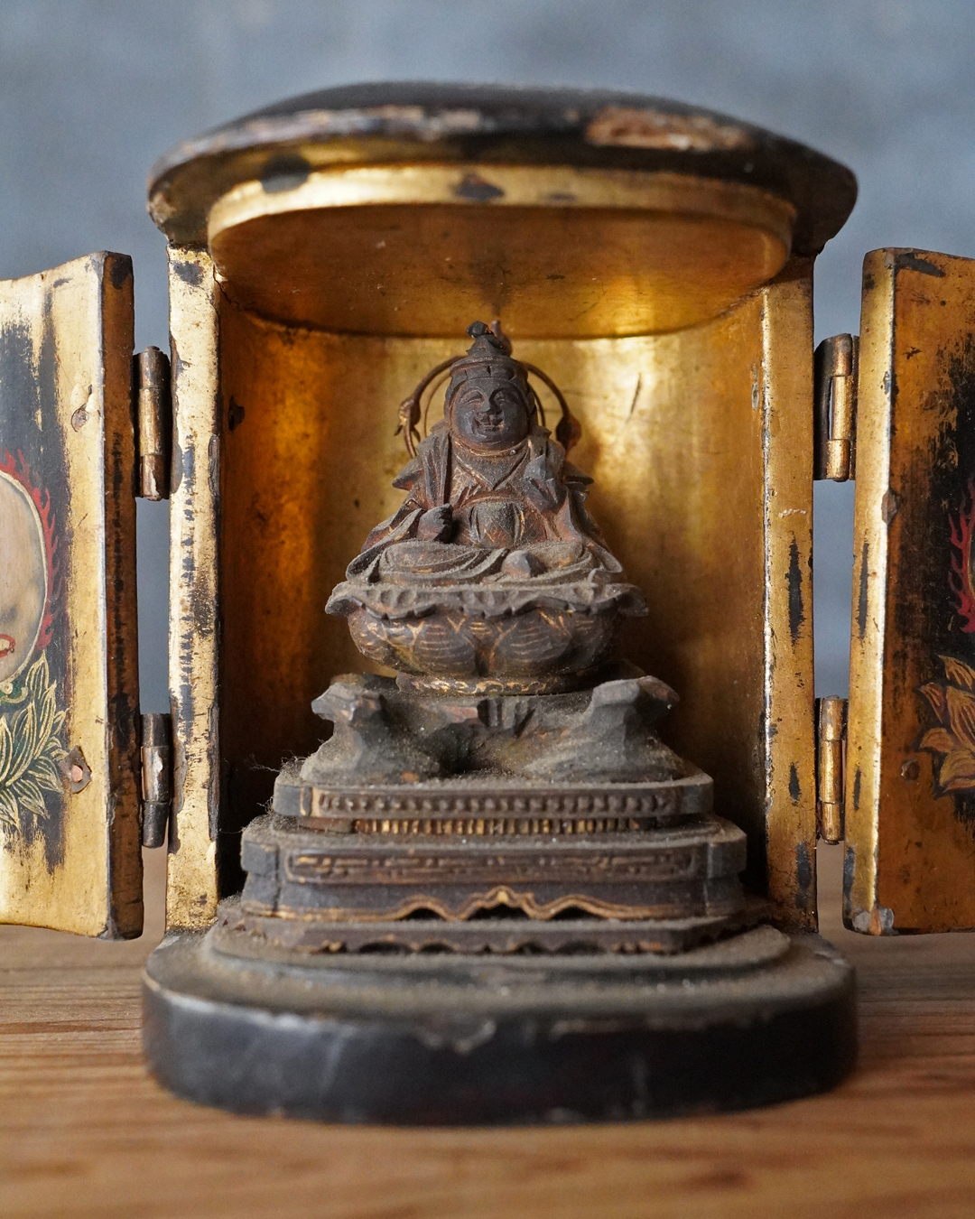 厨子入弁財天像 - 古美術 三坂堂 online shop