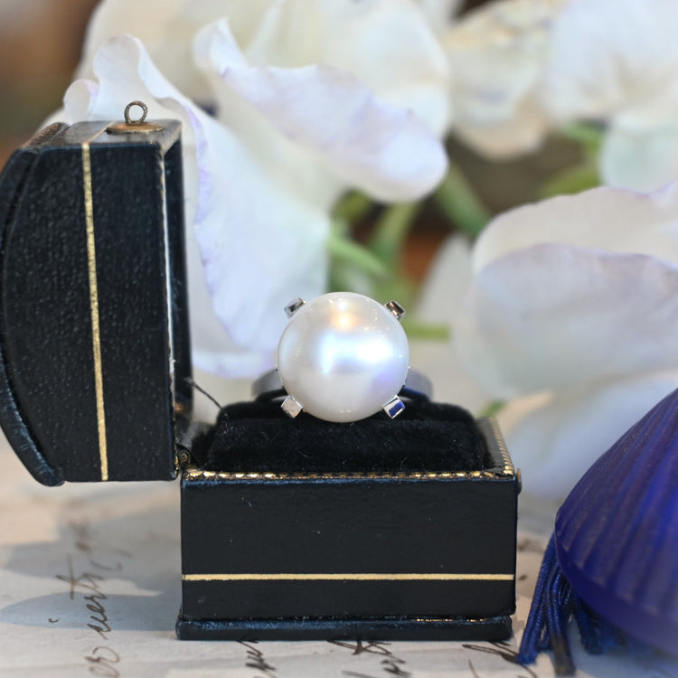 プラチナ パールリング | 芦屋Antico