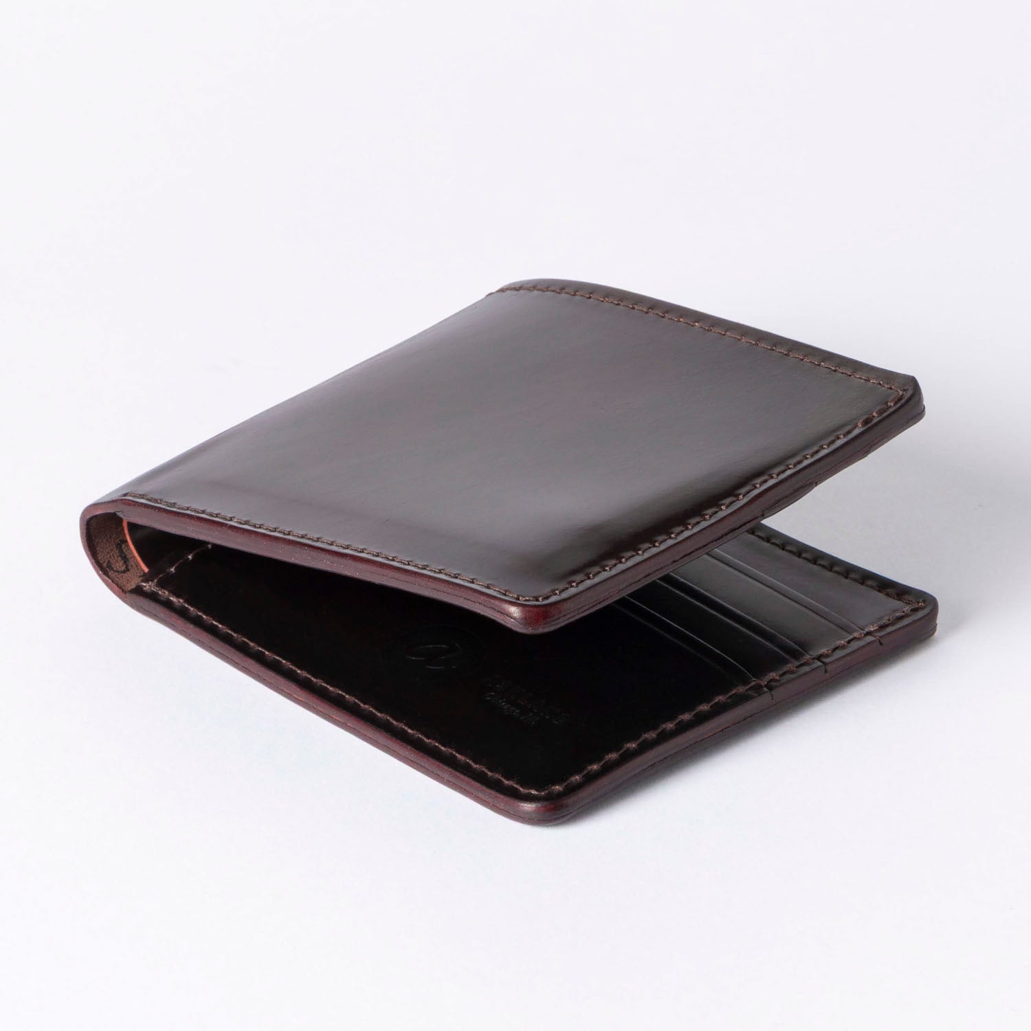 Johnny the Fox Men's Leather Wallet (Dark Brown) | USA Made
