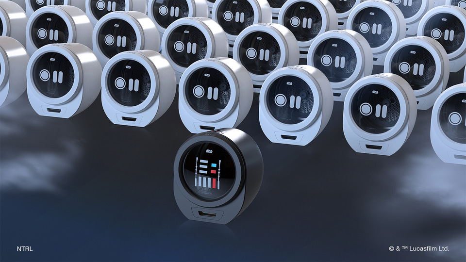 小型衣類乾燥機「Morus Zero」にスター・ウォーズ限定デザイン