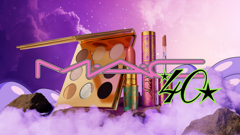 ディズニーキャラがコスメ化！ MAC40周年を記念して限定コレクション