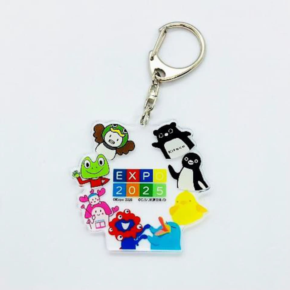 JR 7社キャラクター×ミャクミャク、万博限定ピンバッジセットなど10