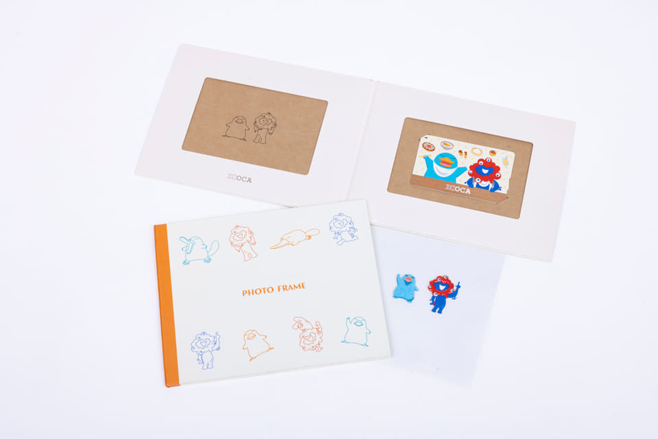 万博記念ICOCA」本日12時からオンライン発売。フォトフレーム・キャラ