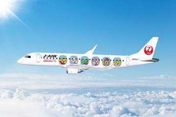 JAL、東京ディズニーリゾート35周年記念特別塗装機「JAL セレブ
