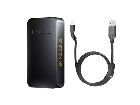 8Kポーリング対応のLamzu製ワイヤレスドングル「LAMZU 8K Dongle