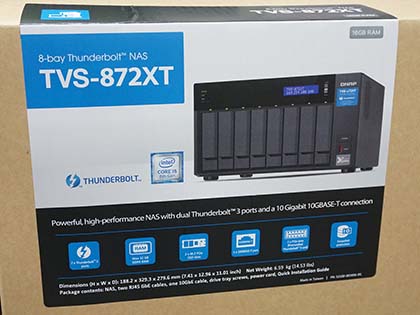 クリエイター向けの高機能NAS「TVS-x72XT」がQNAPから、計3モデル