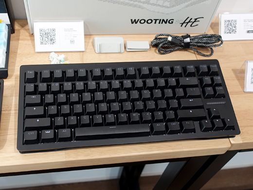 ラピッドトリガー対応80%ゲーミングキーボード「Wooting 80HE」が国内