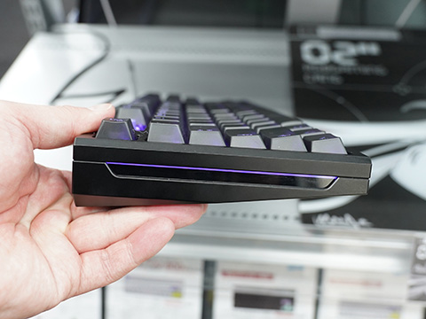 ラピッドトリガー対応のテンキーレスキーボード「RAKKA 80 EDGE」が