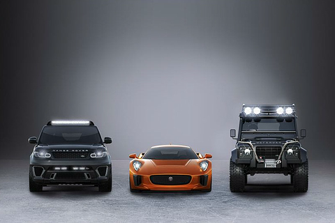 英ジャガーのコンセプトカー「C-X75」が 映画「007」最新作に登場