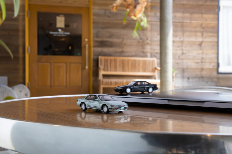 京商、「フェアレディZ」「Be-1」「180SX」「シルビア」が登場する