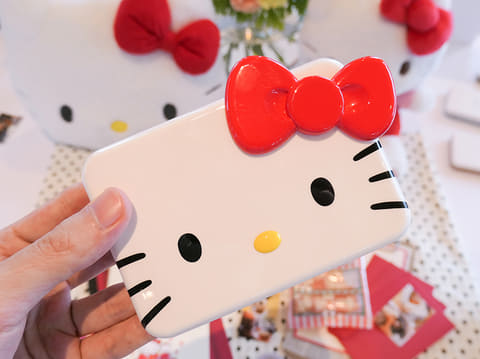 キヤノンのミニフォトプリンター「iNSPiC」にハローキティモデル登場