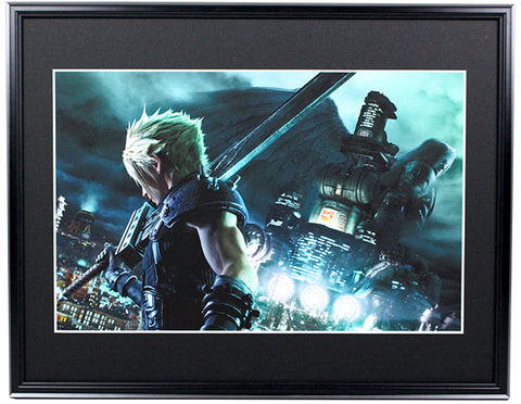 FFVII リメイク」高精彩印刷技術で再現した複製原画をスクエニe-STORE