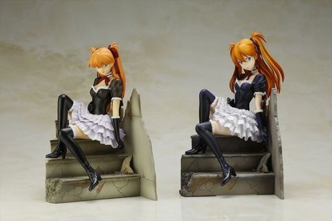 少女らしくも大人な雰囲気。「エヴァ」より、フィギュア「アスカ