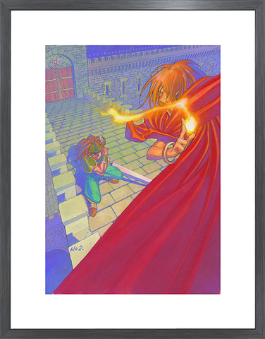 聖剣伝説3」、SFC版とリメイク版の複製原画11種が本日発売 - GAME Watch