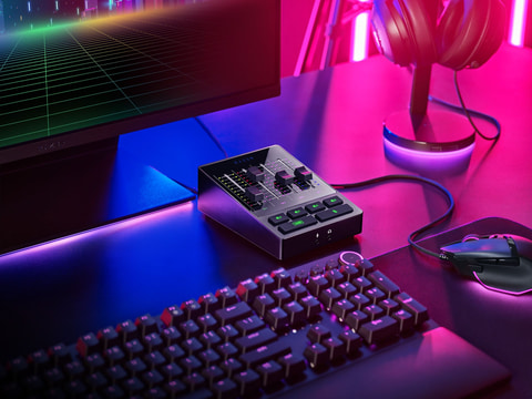 Razerからオーディオミキサーが新登場。配信用デバイス3種を3月25日