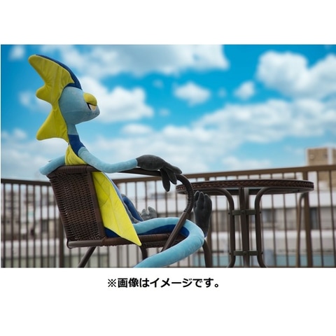 高さ約120cm！ ビッグサイズのインテレオンのぬいぐるみが受注販売開始