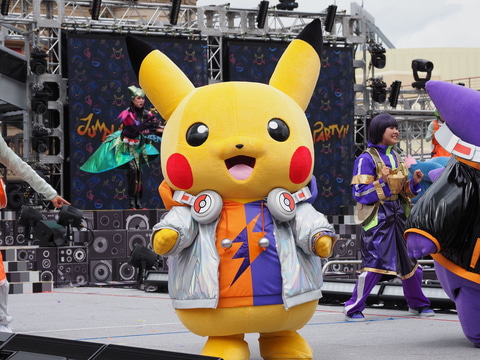 USJ、DJピカチュウとDJゲンガーお披露目！ 「ポケモン・ジャンピン