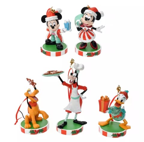 ミッキー＆フレンズや「アナと雪の女王」などのクリスマスオーナメント