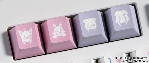 ホロライブ」コラボキーキャップが5月発売！ 「hololive 5th fes