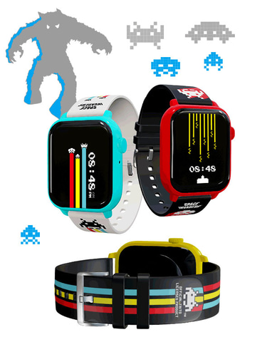 タイトーとコラボした「スペースインベーダー」スマートウォッチが登場