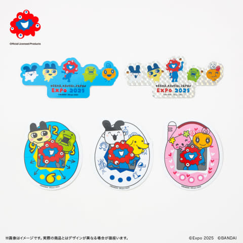 たまごっち」×「ミャクミャク」コラボデザイングッズ、4月13日から大阪