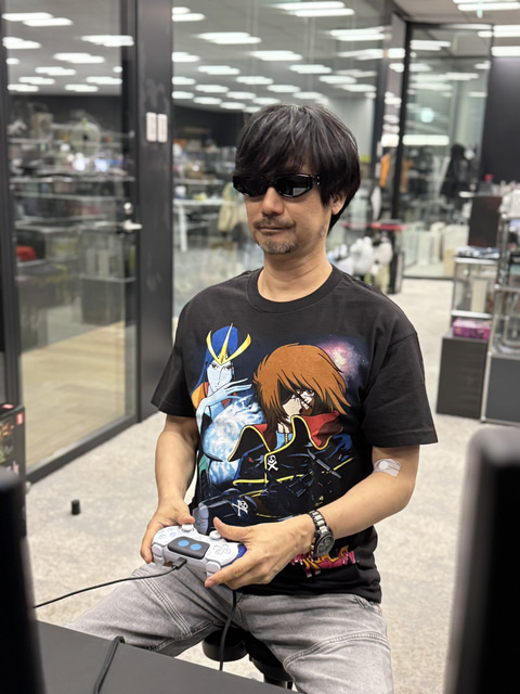 デススト2」のタイトル画面がチラ見え。小島秀夫氏が制作中の一部画面