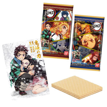 鬼滅の刃」カードウエハース第4弾が本日より発売。「無限列車編」の