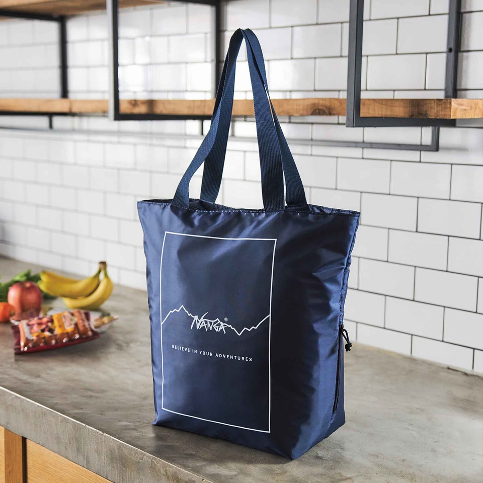 NANGA（ナンガ）の保冷トートバッグ、MonoMax8月号で発売。お弁当も傾