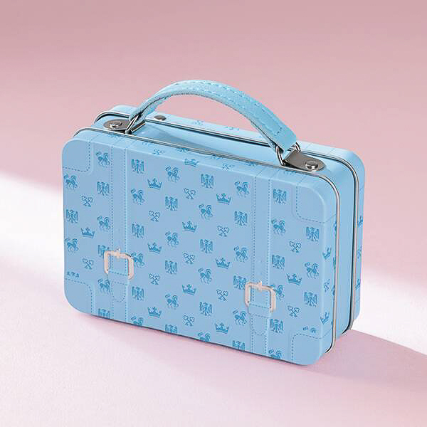 カルディ“トランク”デザインのチョコクランチ缶を発売 - グルメ Watch