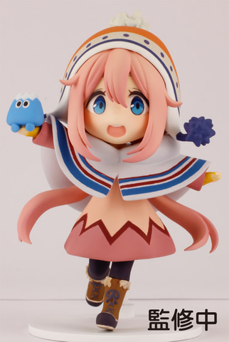 ゆるキャン△」より「各務原なでしこ」がミニフィギュアになって登場