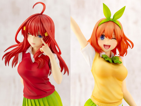 コトブキヤ、フィギュア「五等分の花嫁 中野四葉」、「五等分の花嫁