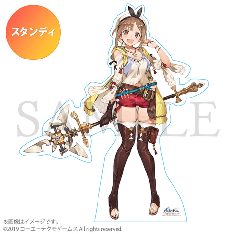 ライザのアトリエ」シリーズより「ライザ」と「リラ」の等身大パネル