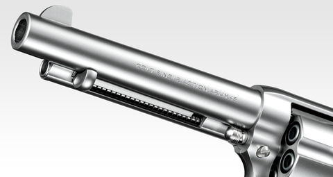 東京マルイ、「SAA.45 アーティラリー 5 1/2インチ シルバー」本日発売