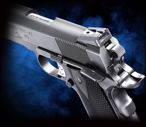 ウエスタンアームズ、ガスガン「WA L.A.ヴィッカーズ・カスタム リアル