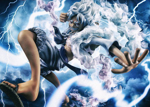 ワンピース」より“ギア5”のルフィが「Portrait.Of.Pirates」シリーズで